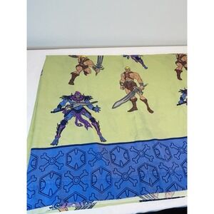 He Man Masters of the Universe TWIN Sheet Set Flat & Fitted 2 Piece